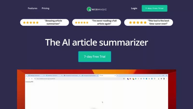 WebMagic AI screenshot