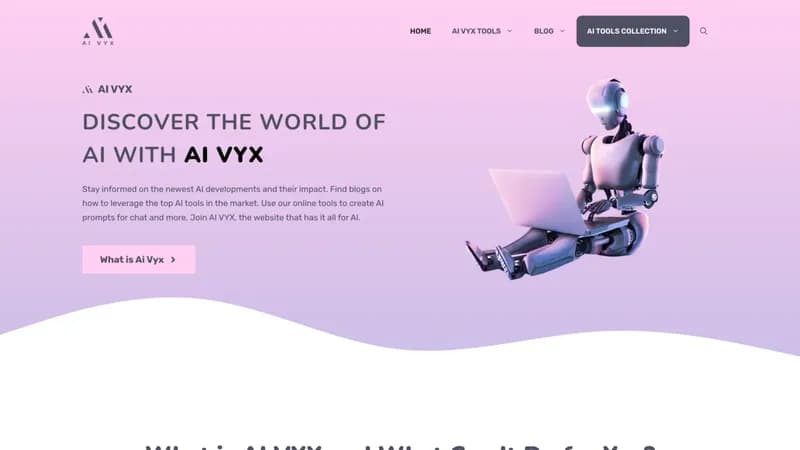 AI VYX screenshot