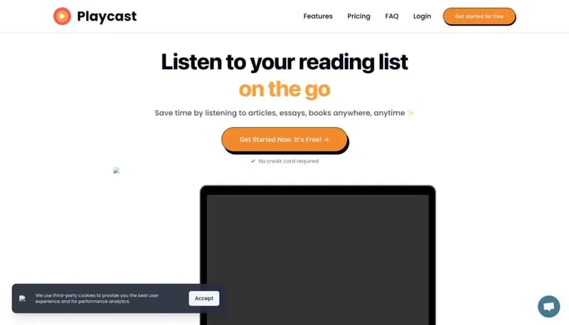 Playcast.ai screenshot