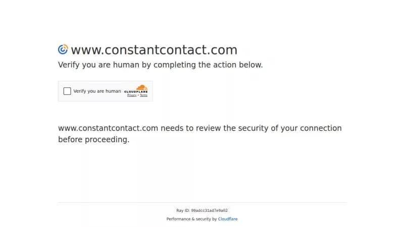Constant Contact screenshot