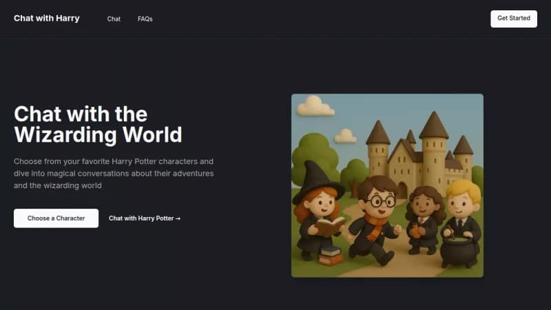 Chat with Harry Potter Characters screenshot