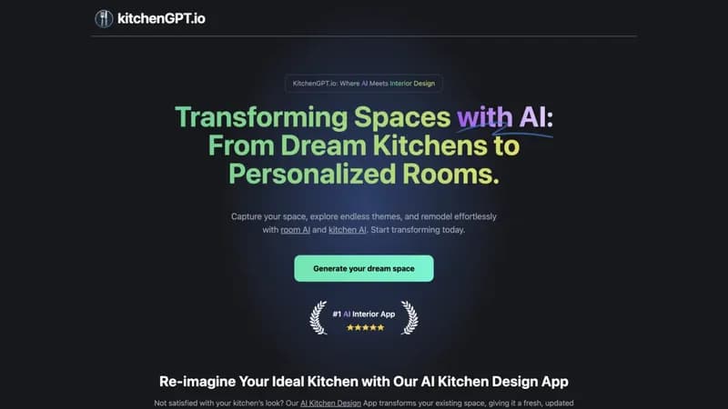 kitchenGPT screenshot