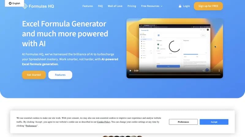 Formulas HQ screenshot