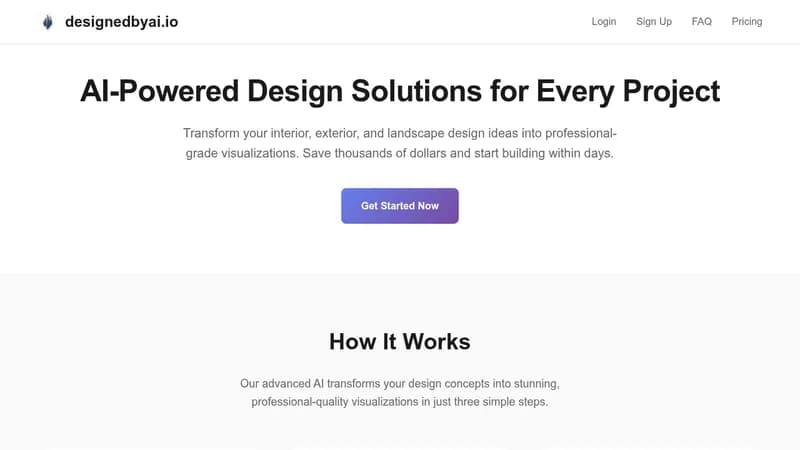 designedbyai.io website