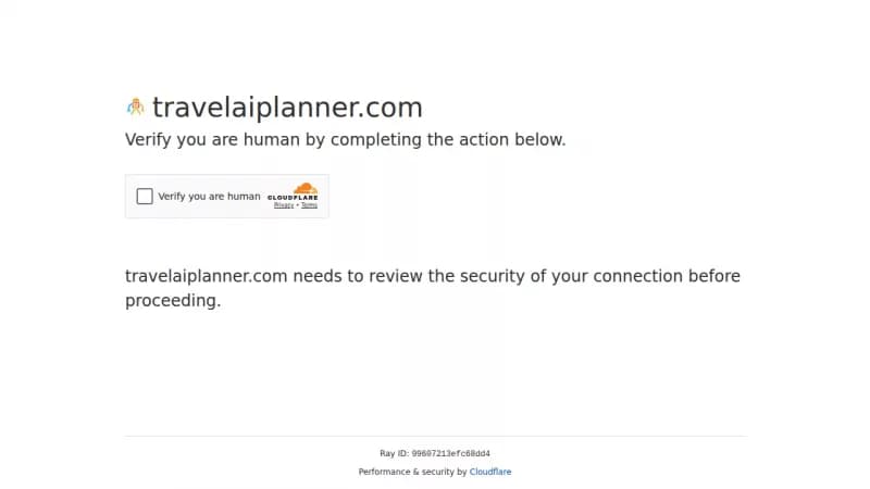 Travel AI Planner screenshot