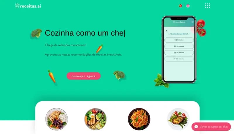 Receitas.ai screenshot