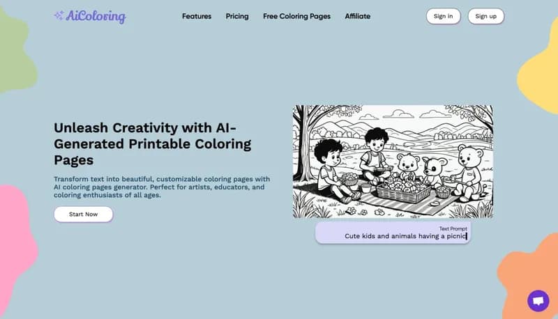 AiColoringArt screenshot
