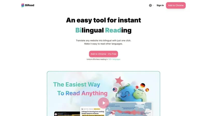 BiRead screenshot