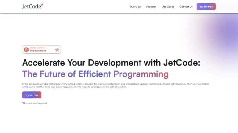 JetCode screenshot