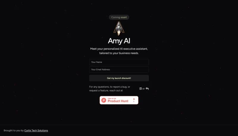 Amy AI screenshot