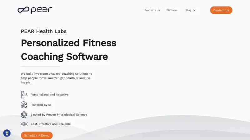 PEAR Health Labs screenshot