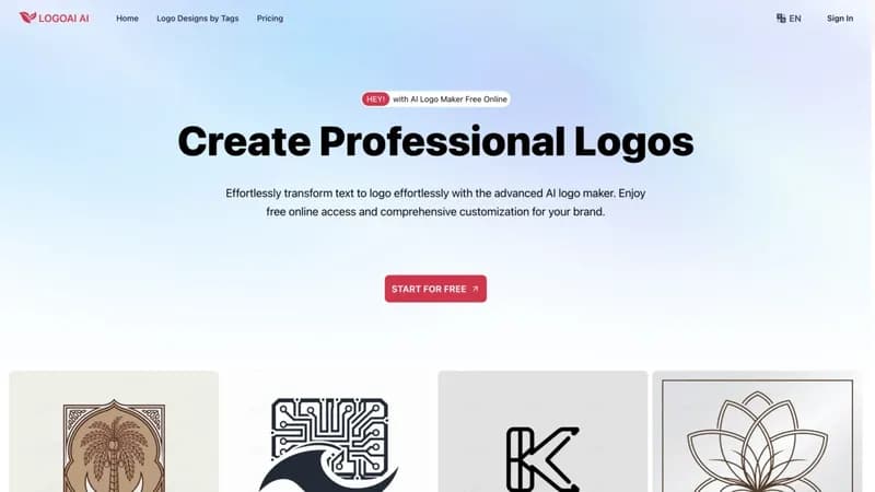 LogoAI.ai screenshot