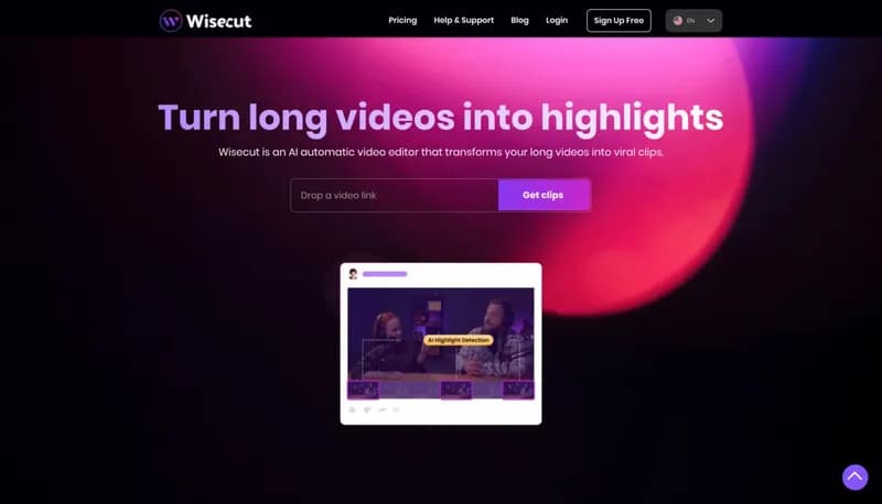 Wisecut screenshot