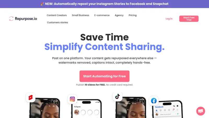 repurpose website
