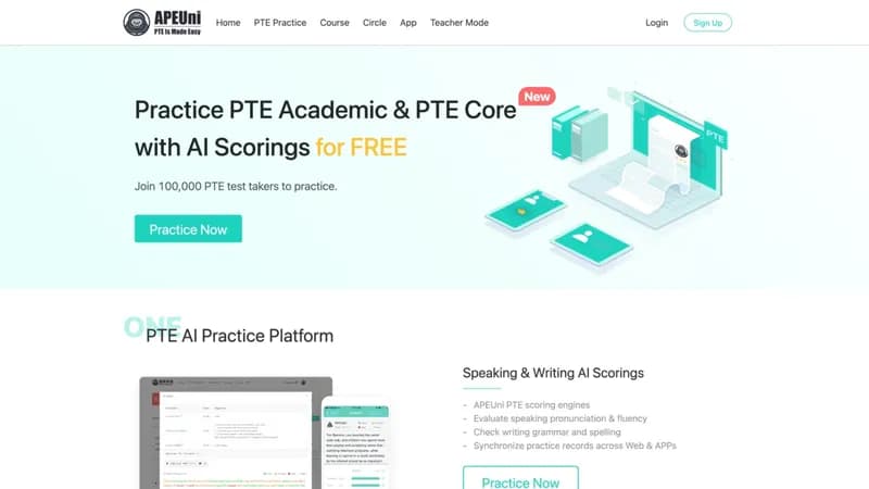 APEUni PTE screenshot