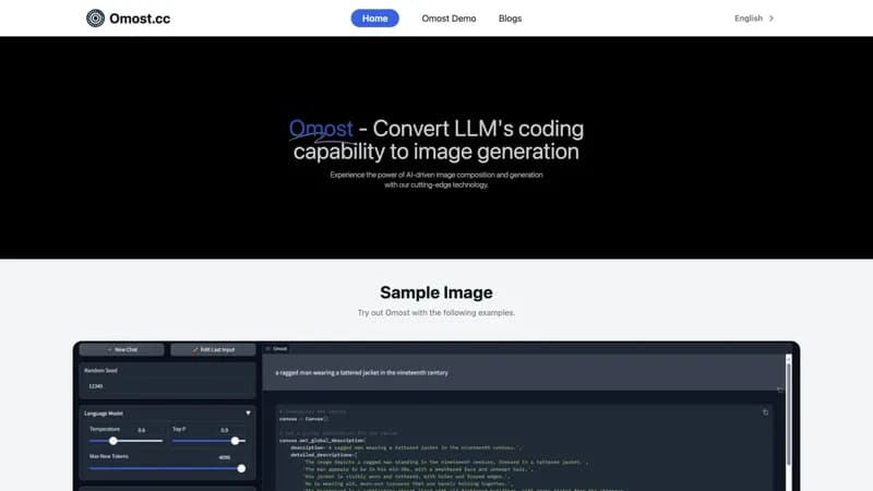 Omost screenshot