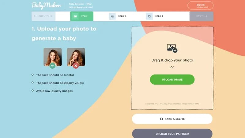 BabyFaceGenerator screenshot