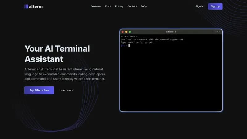 AiTerm screenshot