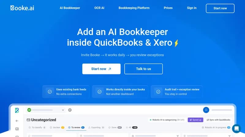 booke ai website