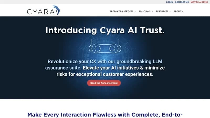 Cyara screenshot