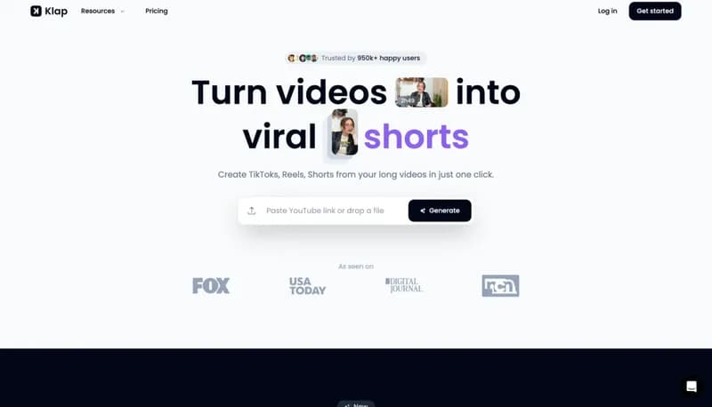 Klap screenshot