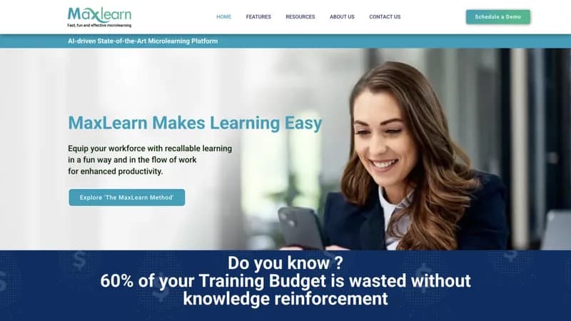 MaxLearn screenshot