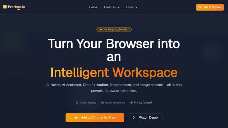 ProNoto screenshot