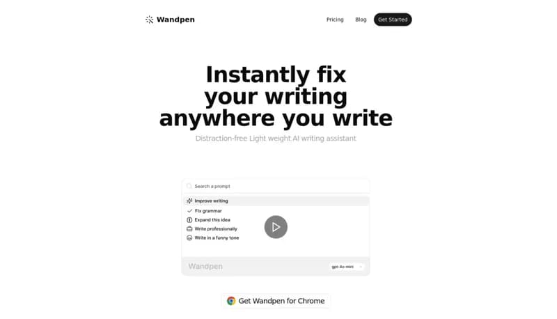 Wandpen screenshot