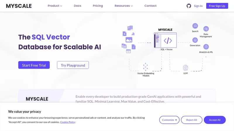 myscale website