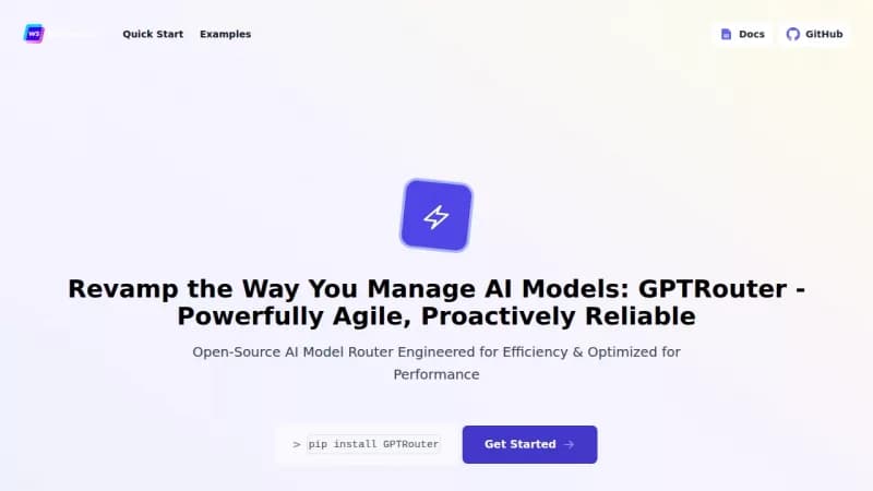 GPTRouter screenshot