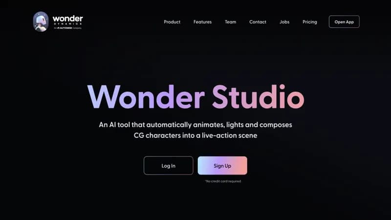 Wonder Studio screenshot