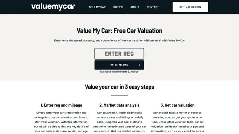 Value My Car screenshot