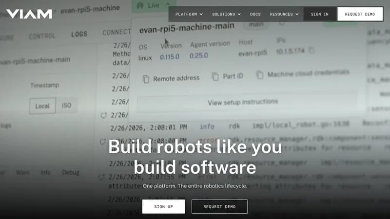 viam website
