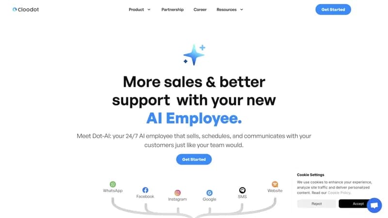 Cloodot screenshot