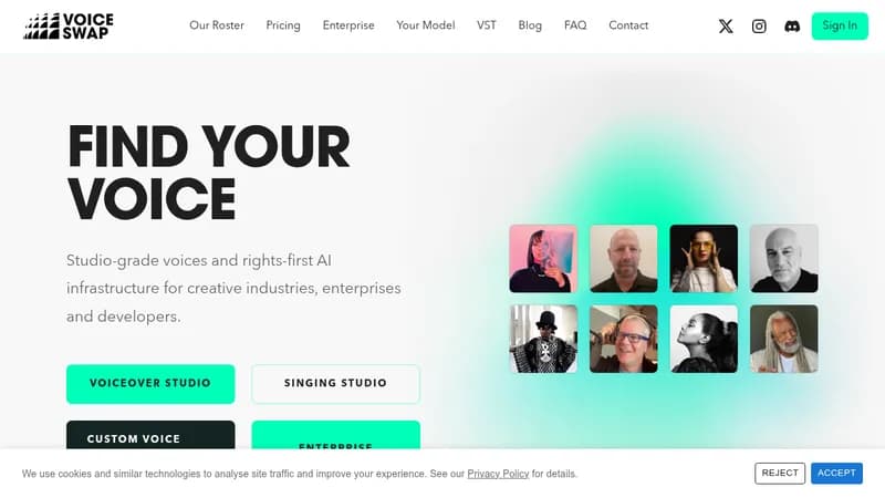 voice-swap website