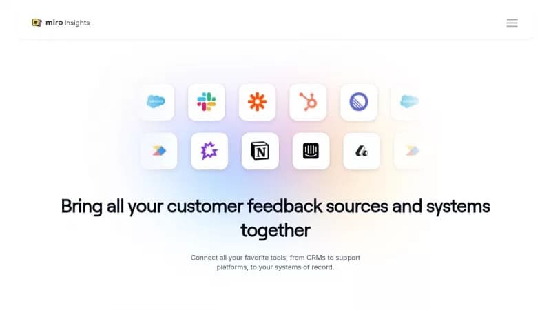 Miro Insights screenshot