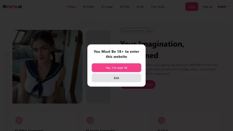 NSFW AI Generator screenshot