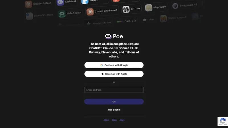 Poe screenshot