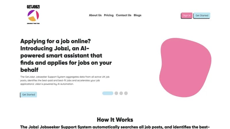 GetJobzi screenshot