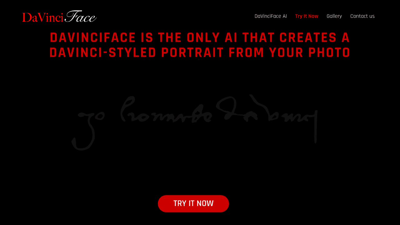 davinciface website