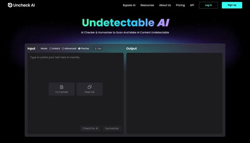 Uncheck AI screenshot