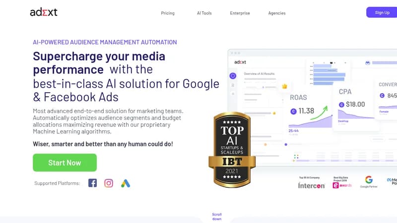 adext ai website