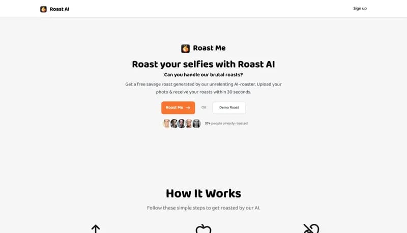 Roast AI screenshot