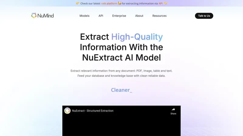 NuMind screenshot