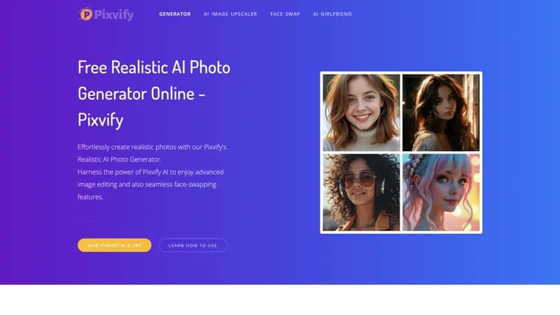 Pixvify AI screenshot
