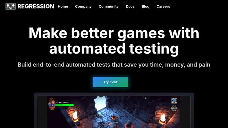 regression games website