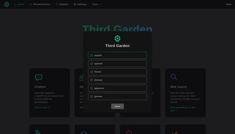Third Garden screenshot