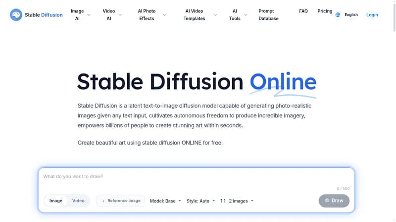 stable diffusion online website
