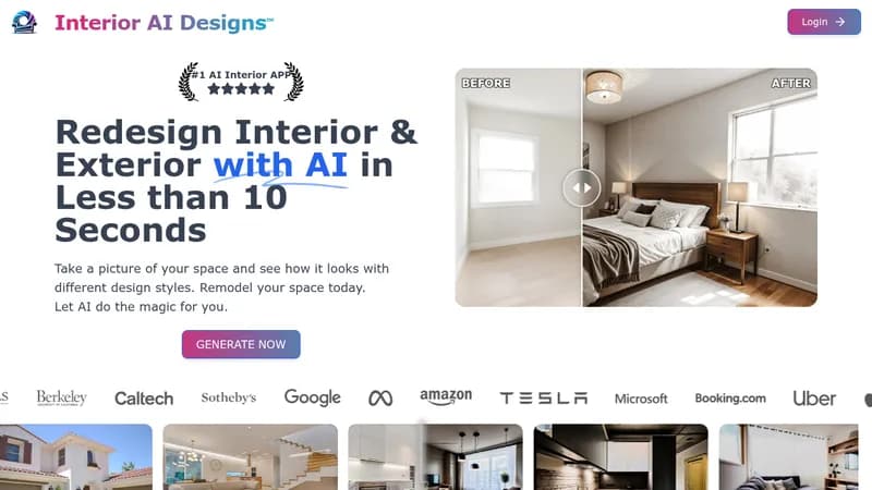 interior ai designs website