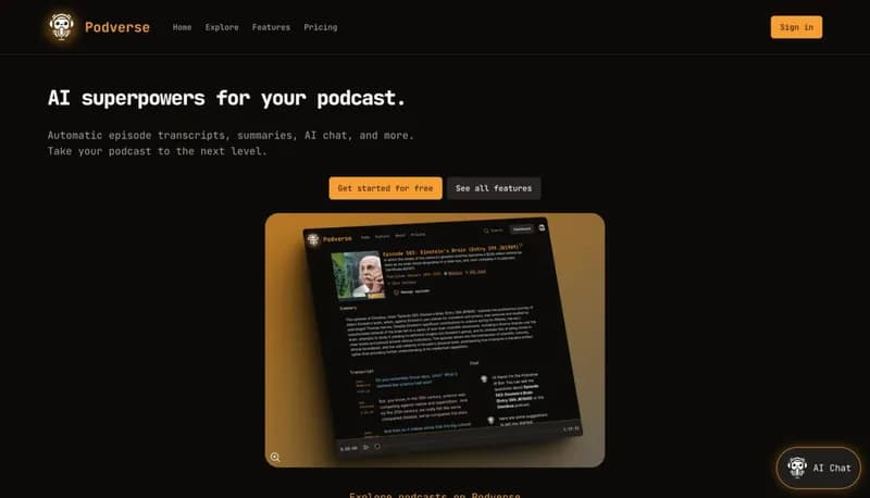 Podverse screenshot